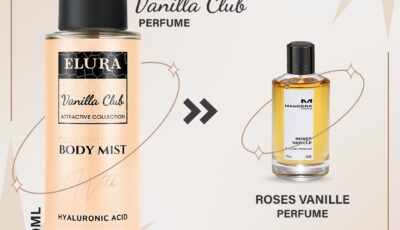 Vanilla Club من إيلورا عطر الجسم – دفء الفانيليا بلمسة من الأناقة تدوم طوال اليوم