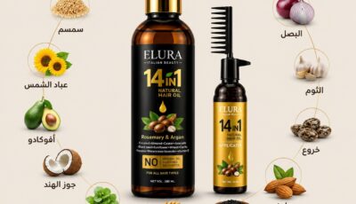 Elura Oil 14 natural oils.