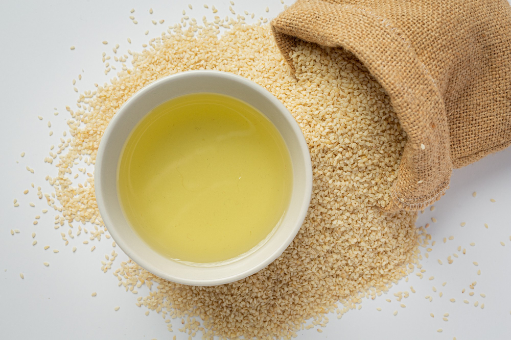Sesame oil for hair