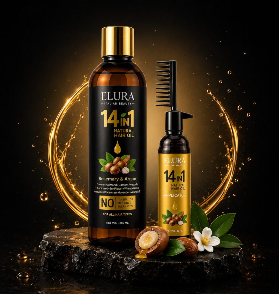 Sesame oil for hair